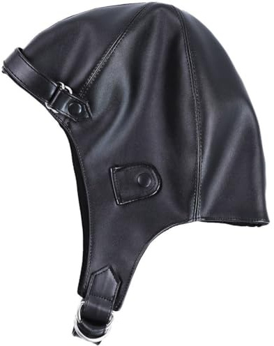 Zghhc Chapeau De Pilote en Cuir pour, Style Aviateur, Casquette De Motard Vintage, Bonnet Chaud d'hiver, Chapeau De Chevalier pour Temps Froid