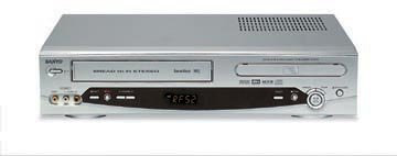 Sanyo HV-DX3E Multi Region Capable DVD Player/VCR Combi