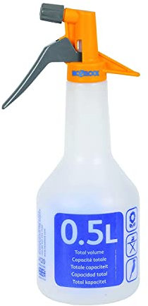HOZELOCK - Trigger Sprayer Spraymist 0.5L : Ideal for Indoor Applications, 2-spray Adjustable Nozzle, Fine Spray and Medium Spray [4120P0000], White
