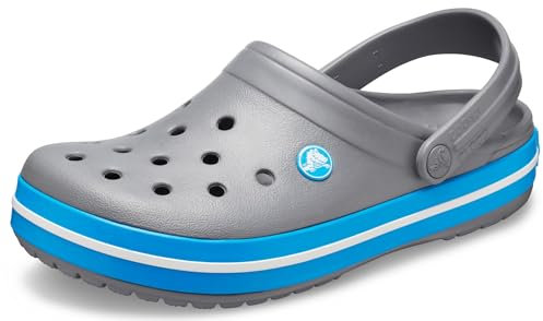 Crocs Unisex Erwachsene Crocband Clog Clog, Charcoal/Ocean, 39/40 EU