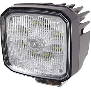 HELLA 1GA 995 606-031 LED-Arbeitsscheinwerfer - Ultra Beam Gen. II - 12/24V - 4400lm - Anbau/geschraubt - schwenkbarer Montagebügel - Bodenausleuchtung - Stecker: DEUTSCH Stecker