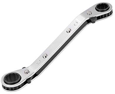 Umschaltknarre, 10 mm x 12 mm, Doppel-Exzenter, Cr-V