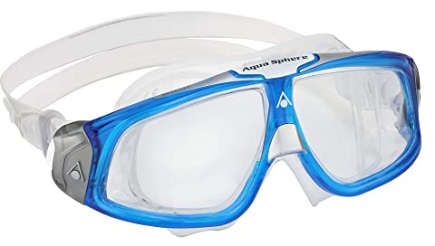 Aquasphere Seal | Maschera da nuoto, occhiali da piscina per uomini e donne con protezione UV e guarnizione in silicone, lenti anti-appannamento e anti-perdite