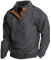 JUZILO Sweatshirt Herren üBergröße Hoodie Herren ReißVerschluss 3XL Herren Spider Print Full Zip Up Hoodie Vintage Kapuzenjacke Herren Kapuzenpullover Fleece Hoodie