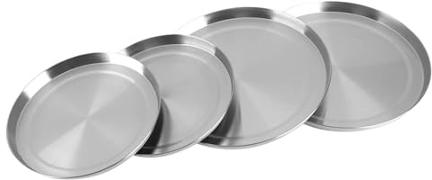 Spisluckor, 4st Rostfritt Spislock, Brännarlock Stål Spislock Brännarlock Set Köksspis Brännarlock Spisskydd
