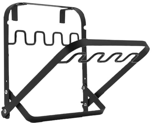 Trash Bag Rack – Folding Garbage Stand, Indoor Outdoor Bin Frame, Metal Waste Holder | Compact Support Frame Enables Quick Assembly, Construction Maintains Stability for BBQ, Travel, Household