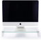 Slabo Monitorständer Notebookhalterung für Monitor | Bildschirme | iMac | MacBook | TV | Notebook | Laptop Aluminium - Plexiglas - Weiß