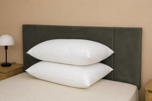 ARLINENS Pillows 2 Pack Premium Quality -50x75 cm Hollow Fibre Filled Hotel Pillow Bounce Back for Sleeping & Back Support-Super Soft Hypoallergenic