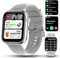 Smartwatch Damen Herren, 1,83“ HD Touchscreen Smart Watch mit Telefonfunktion, Fitness Tracker mit 130+ Sportmodi, Herzfrequenz SpO2 Schlaf Monitor, Schrittzähler Uhr Damen, Fitnessuhr für iOS Android
