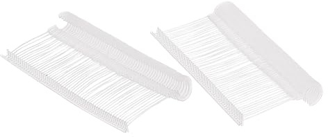 TOP-VIGOR J krok standard märkningsfästen plast normal för plagg prislapp etikett tagg hullingar klar 3,5 cm förpackning med 500