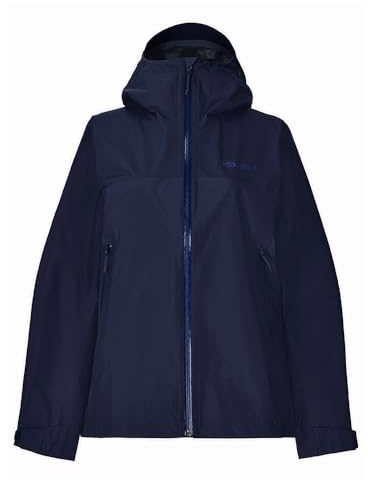 Marmot Kvinnor Wm'S Minimalist Pertex Jacket, Vattentät Pertex Jacket, Lätt Regnjacka, Vindtät Regnrock, Andningsbar Vindjacka, För Löpning Och Vandring, Arctic Navy, S