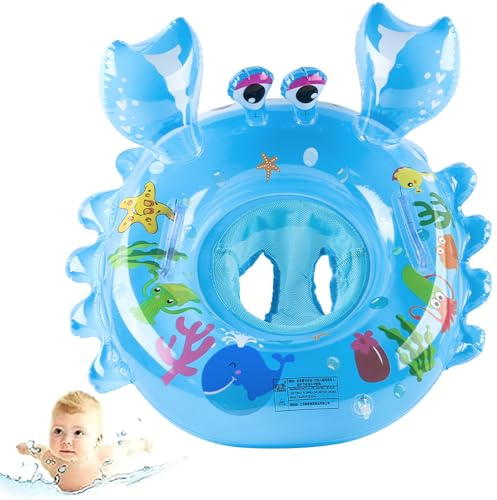 Salvagente Gonfiabile per Bambini,Salvagente Neonato,Ciambella Gonfiabile Neonato,Anello Galleggiante per Bambini,Anello di Nuoto