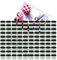 MamboCat 100er Set Sturzglas 230 ml Marmeladenglas Einmachglas Einweckglas To 82 schwarzer Deckel incl. Diamant-Zucker Gelierzauber Rezeptheft