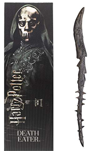 Noble Collection Mortífago Baguette en PVC The Eble Collection Death Eater (Thorn) et marqueur prismatique, 109746318, Multicolor, Standard