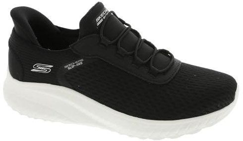 Skechers Damen BOBS Squad Chaos, schwarz (Netzstoff), 40 EU