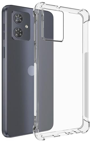mtb more energy® Étui de protection souple pour téléphone portable Motorola Moto G54 5G, coins renforcés, protection de l'appareil photo, TPU 1,5 mm