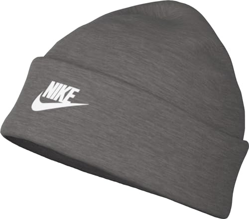 Nike U Nk Peak Beanie TC FUT Unisex-Erwachsene, grau, Rozmiar uniwersalny