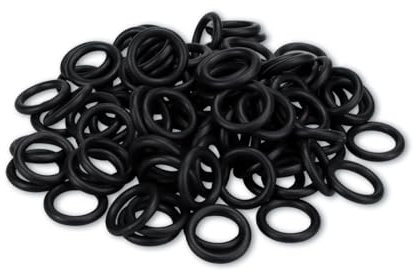 Innfeeltech 100 joints toriques en caoutchouc nitrile, joints toriques d'étanchéité 14 * 2,4 mm pour joints, robinets et tuyaux dans la salle de bain de la cuisine