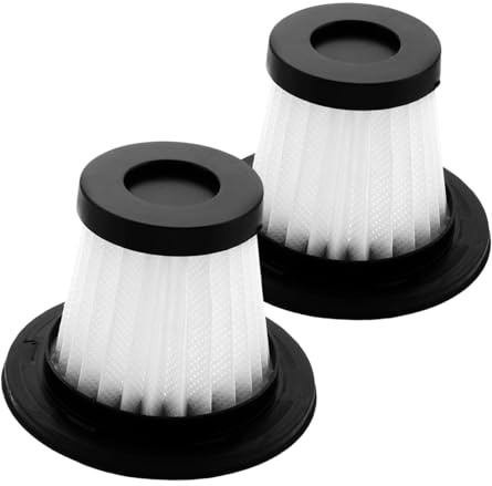 EXAOMBLE Filtro Hepa Reemplazo Para Aspiradora Inalámbrica De Coche Filtro De Malla Compacta Y Reutilizable Para Aspiradoras De Mano Accesorio Ligero Para Limpieza De Vehículos