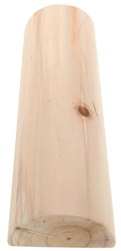 SUBLXPoten Reposacabezas de Madera para Sauna 1 reposacabezas de Sauna Madera Maciza, Almohada Soporte for el Cuello, for Cama, hogar, Comodidad for Dormir, Uso en Sala