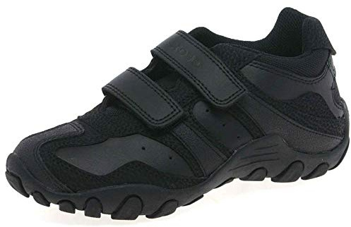 Geox J Crush M, Sneakers Niños, Negro, 30 EU
