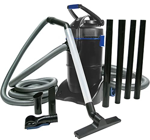 The Pond Guy ClearVac - Aspirapolvere per laghetti, potente motore rimuove rapidamente fanghi e detriti, serbatoio a doppia camera per un uso continuo, 4 ugelli intercambiabili, 5 tubi di prolunga,