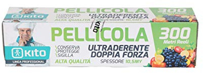 Pellicola Trasparente per alimenti KITO 300 METRI