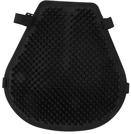 Fydun Motorrad-Sitzkissen, Universal Gel-Sitzpolster Luftkühlkissen für Motorradsitze Schwarzer Sitzbezug