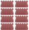 CNMTCCO Black and Decker Mouse Sander Pads, 40 Pcs Mouse Sander Pads, 40/60/80/120 Compatiable with Mouse Sanding Pads, Detail Hand Sander for Grinding and Polishing