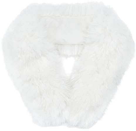 PH PandaHall Cuello de piel sintética con capucha de piel sintética, cuello calentador de cuello desmontable de felpa para mujer, calentador de cuello para invierno, capucha de repuesto, chamarras