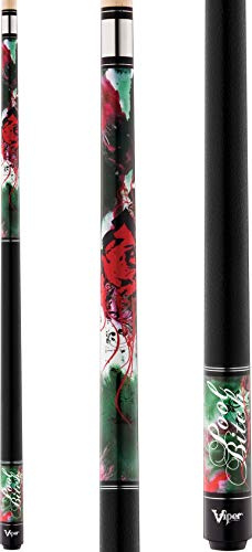 Viper by GLD Products Underground 58 2-Piece Billiard/Pool Cue, Pool Bitch, 20 Ounce, Black (50-0651-20)