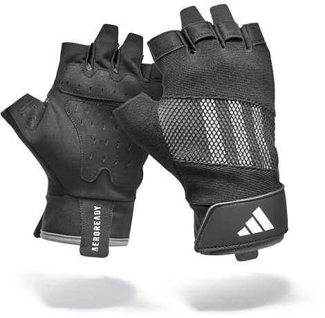 adidas Guanti da allenamento Performance - Grigio - L