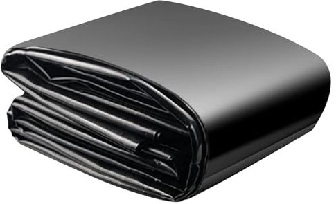 SDLDEER Lámina para estanque, 3 x 4 m, color negro, HDPE, resistente a los rayos UV, para flores, jardineros, invernaderos, estanques, selección de agua, resistente a los rayos UV