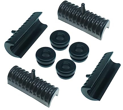 ULTECHNOVO Gummimontage Stützpolster Für Satteltaschen Stoßdämpfend Langlebig Und Verformungsfest Motorrad Sattelstütze Ersatzkissen Für Touring Modelle