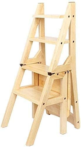 Escabeau pliant en bois pour usage domestique