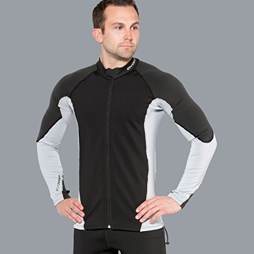 New Men's LavaCore Elite Stand Up Paddleboard (SUP) Jacket - Grey (Size 3X-Large) for Scuba Diving, Surfing, Kayaking, Rafting, Paddling & Many Other Watersports