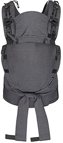 Hoppediz NABACA Comfort Modultrage Basic Set Lanzerote - Baby Carrier from Birth, Belly Carrier, Back Days, Individually Adjustable, Excellent Organic Cultivation Quality (Organic)