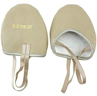 Half Sole Ballet Dance Turner Pirouette Lyrical Rhythmic Gymnastics Shoes TCX 32 Beige