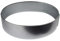 Jardinion 8m Rasenkanten, Pflanzring, Beeteinfassung aus Metall Höhe 15cm Silber, Umrandung Gartenbeet, Blumenbeet oder Kiesbeet