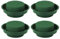 Bandejas De Espuma Floral De 4 Piezas, Bases Redondas De Espuma Floral Húmedas Y Secas, Juego De Arreglos Florales De Bricolaje, Suministros De Flores, Decoración De Mesa
