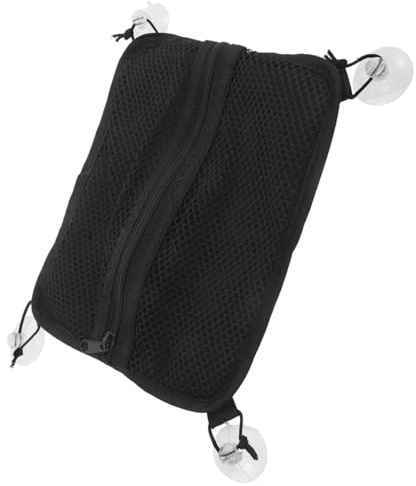 Bolsa de Malla con Ventosas para Kayak y Tabla de Paddle Surf Negra