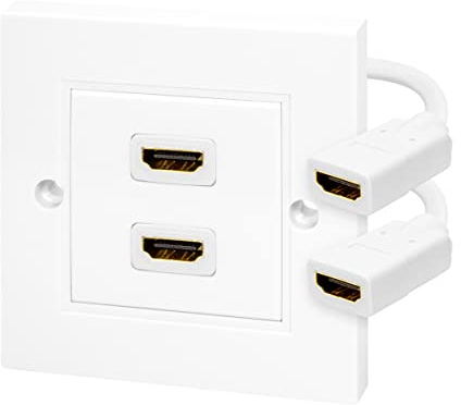 Logilink LogiLink AH0015 HDMI Adapter, Steckdose, 2-port, weiß AH0015 LogiLink AH0015 HDMI Adapter, Steckdose, 2-port, weiß Cables Adapters