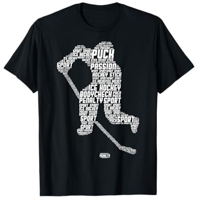 Ice Hockey Player, ice Hockey, Men, Children, Boys T-Shirt