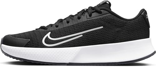Nike Damen W Vapor LITE 2 Cly Sneaker, Schwarz-Weiss, 38.5 EU
