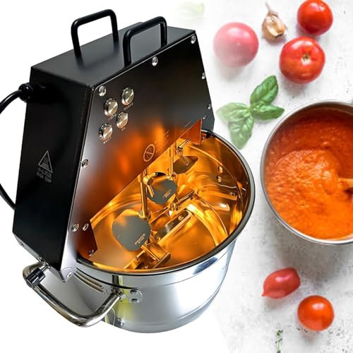 Automatisk matmixer gryta omrörare mixer, 10L rostfritt stål stå mixer med dubbel omrörarpaddel & extra fläkt, mat mixer utrustning (110v)