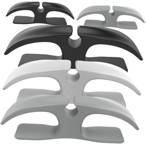 CLISPEED 5 pièces Enrouleur Cordon Autocollant Organisateur Fil Électrique pour Appareils Cuisine Tidy Cord Keeper pour Cafetière Air Fryer Juicer