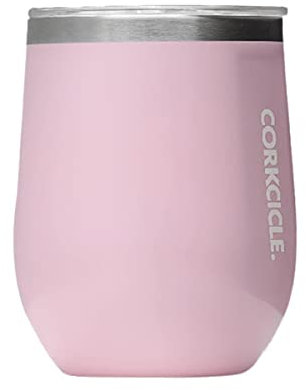 Corkcicle Origins Stemless Cup - Triple Insulated Stainless Steel Travel Wine Cup Tumbler for Coffee, Wine, Champagne, and Cocktails - Leakproof, Reusable, BPA-Free, Dishwasher Safe - 355ml/12oz