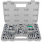 Set Maschi E Filiere, 40 Pezzi Set Maschi Per Filettare In Acciaio M3-M12, Rubinetto Metrico Tap Wrench e Die Pro con Chiavi e Strumenti a Mano per Impieghi Gravosi