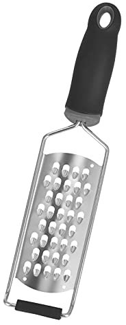 Grattugia per Formaggio, Zester per Verdure in Acciaio Inox Facile da Pulire Antiscivolo con Guscio Protettivo per Cucina