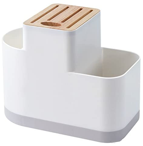 ZQDMYT Accessori per Coltelli Blocco del Coltello Semplice, 5 Fori Senza coltelli a coltelli, coltelli da Coltello Integrato coltelli da banco/stovice di stoviglie Sicuro (Color : White-8.7)